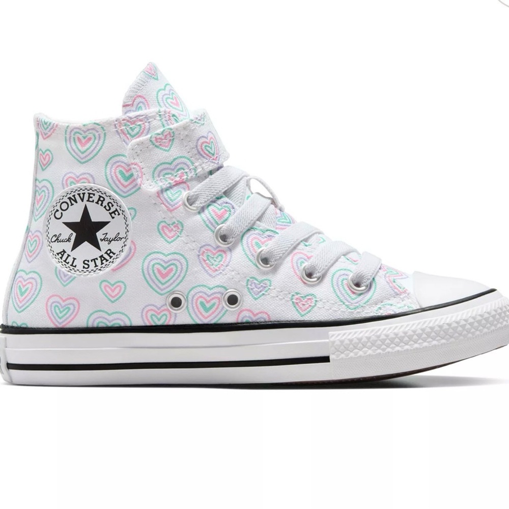 Converse Chuck Taylor All Star Hearts Little Kid Girls' Shoes
